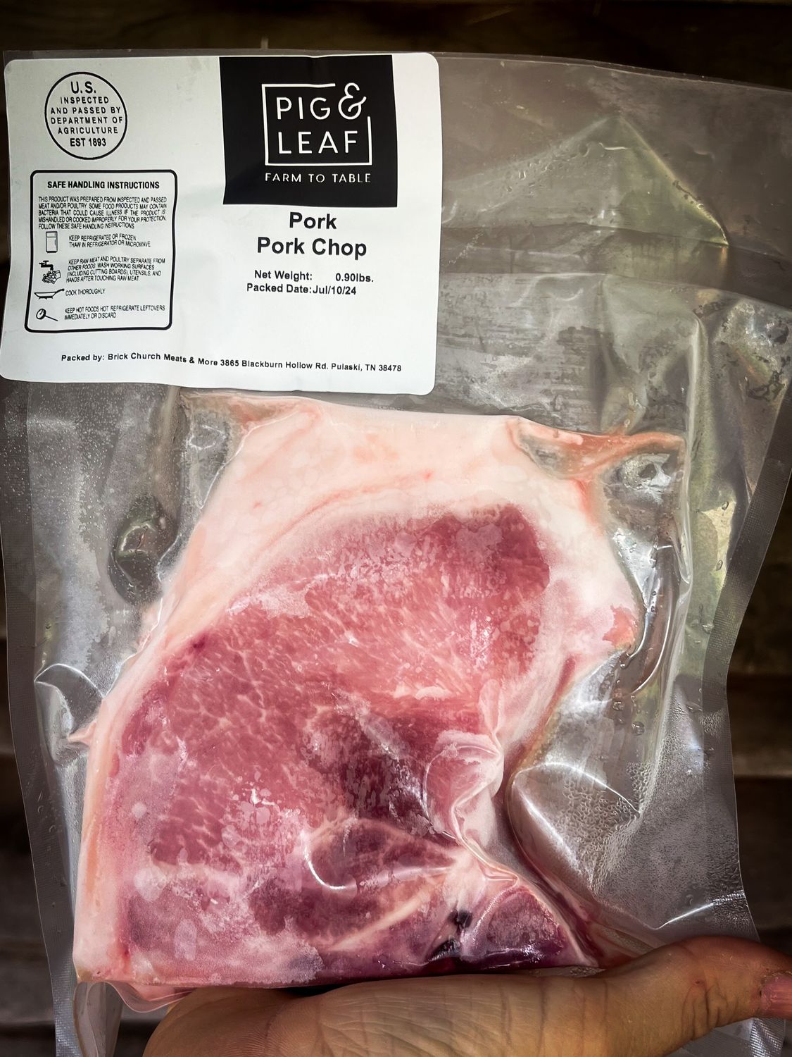 Pork Chops 2 per package