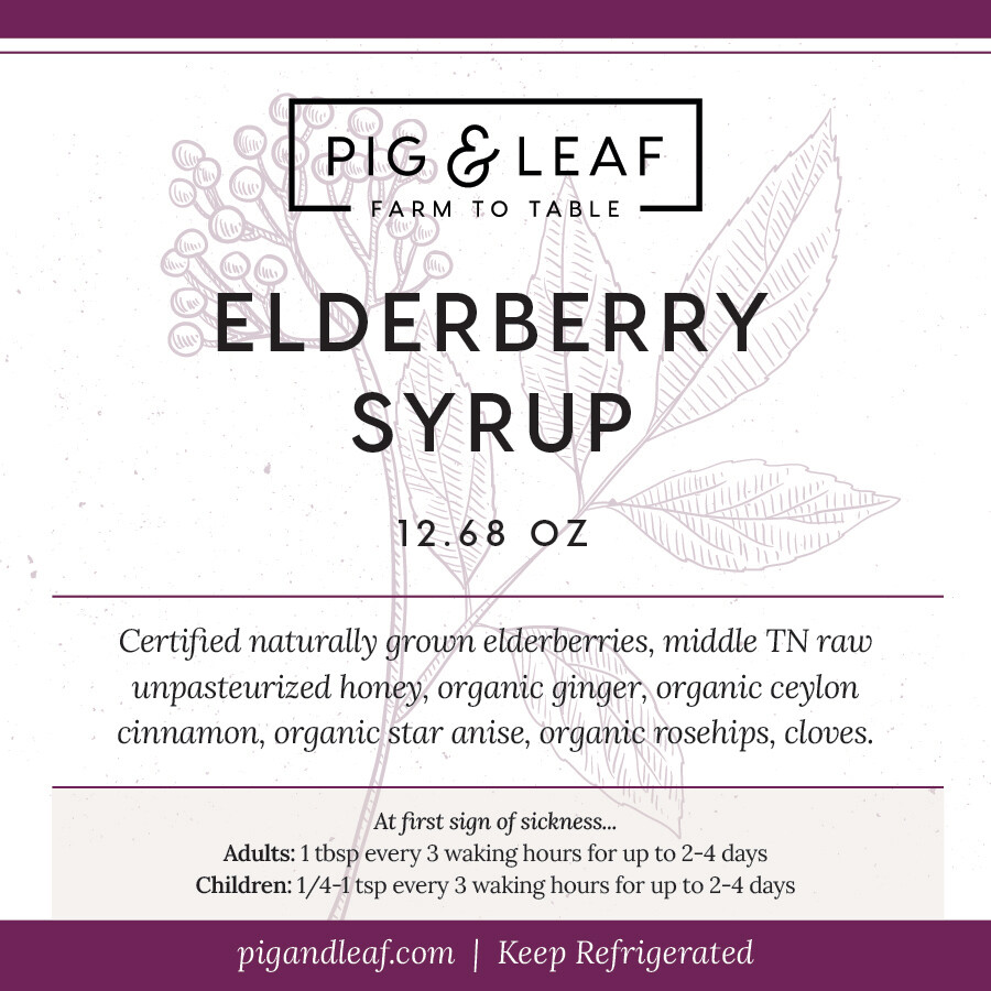 Elderberry Syrup Elderberry Syrup