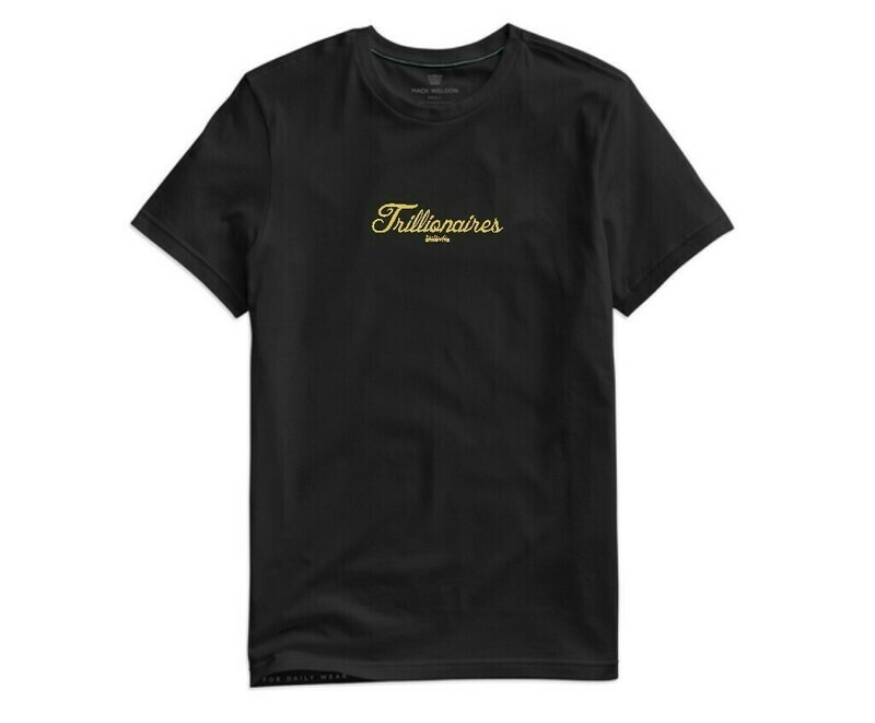 Trillionaires Lifestyle Embroidered Tee Trillionaires Lifestyle Embroidered Tee