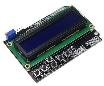 1602 LCD keypad shield