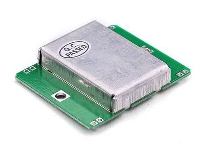 Microwave speed and distance sensor