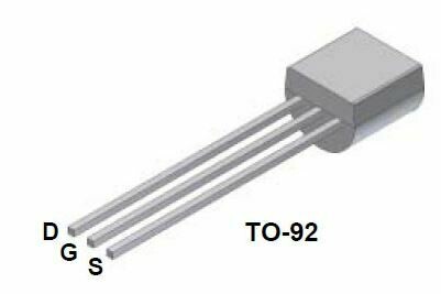 BS170 N-CH FET Field Effect Transistor 60V 0.25A