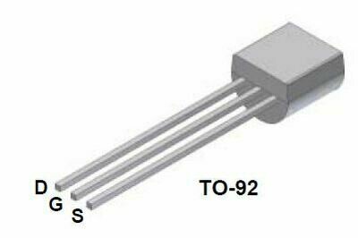 BS170 N-CH FET Field Effect Transistor 60V 0.25A