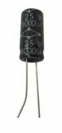 1000uF 25V electrolytic capacitor