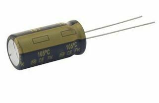 1500uF 6.3V electrolytic capacitor