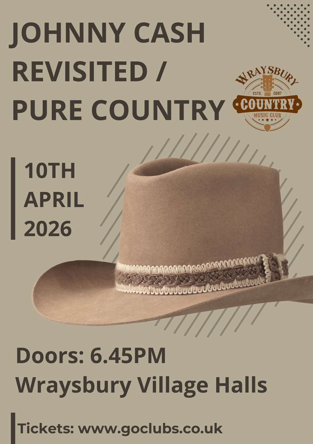Pure Country w/ Johnny Cash Revisited - 10 April