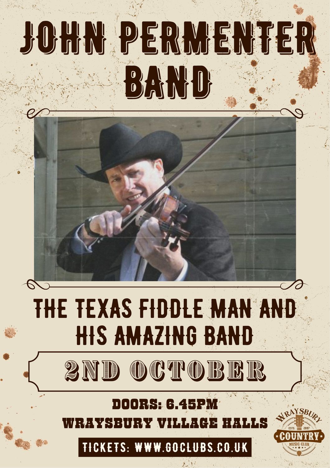 John Permenter Band - 2 October