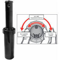 Irrigatore S050S Pop-Up Dinamico A Turbina 1/2″ - Rain