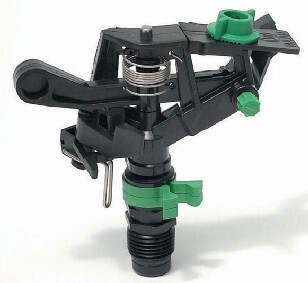 Irrigatore a martelletto regolabile