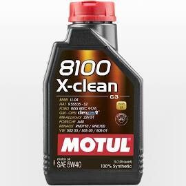 Motul 8100 X-Clean 5W-40
