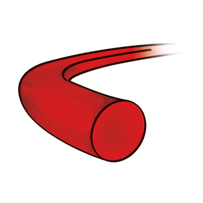 Filo tondo corallo - 4 mm x 35 mt