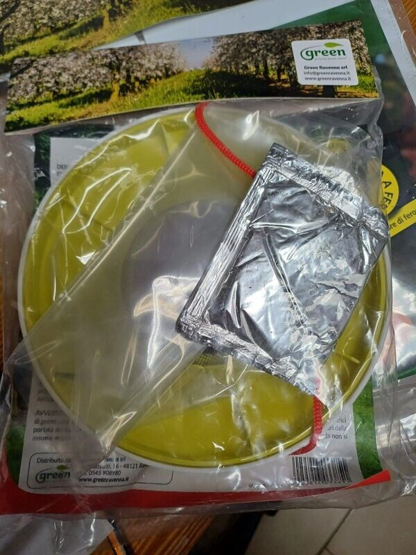 FLY TRAP trappole per insetti ecologica BIO usa e getta mosche domestiche