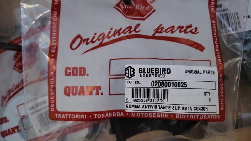 Gomma antivibrante sup.Asta CG430H