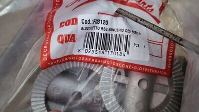 Blocchetto Reg.Manubrio D25 FORO 8