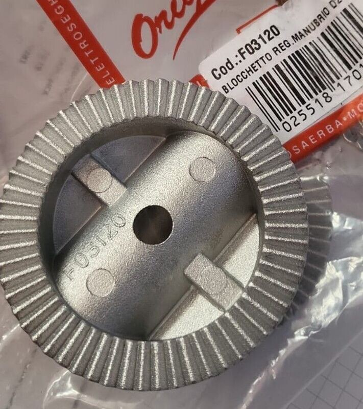 Blocchetto Reg.Manubrio D25 FORO 8