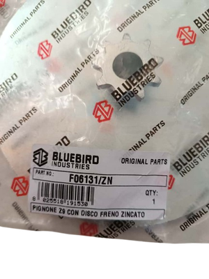 ​Pignone Z9 con Disco Freno Zincato – Originale Blue Bird
