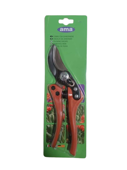 Forbici da Potatura AMA – Lama in Acciaio SK5, Taglio Ø 20 mm
