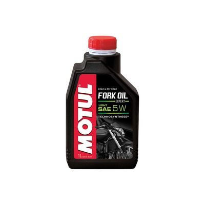 Motul Fork Oil Expert Light 5W 1L – Olio Forcelle Technosynthese per Sospensioni Moto Motul Fork Oil Expert Light 5W 1L – Olio Forcelle Technosynthese per Sospensioni Moto