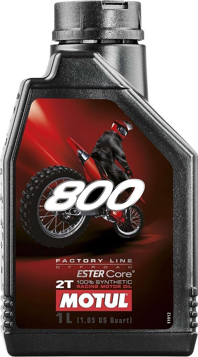 Motul 800 2T Off Road – Olio Motore 2 Tempi 100% Sintetico Ester Core – 1 Litro Motul 800 2T Off Road – Olio Motore 2 Tempi 100% Sintetico Ester Core – 1 Litro