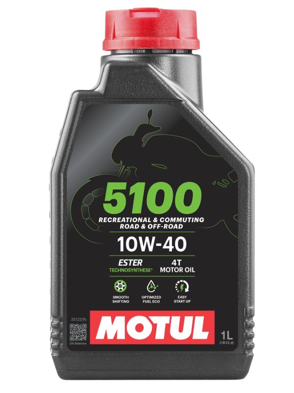 Olio Motore Motul 5100 4T 10W-40 1L – Technosynthese® Estere Olio Motore Motul 5100 4T 10W-40 1L – Technosynthese® Estere