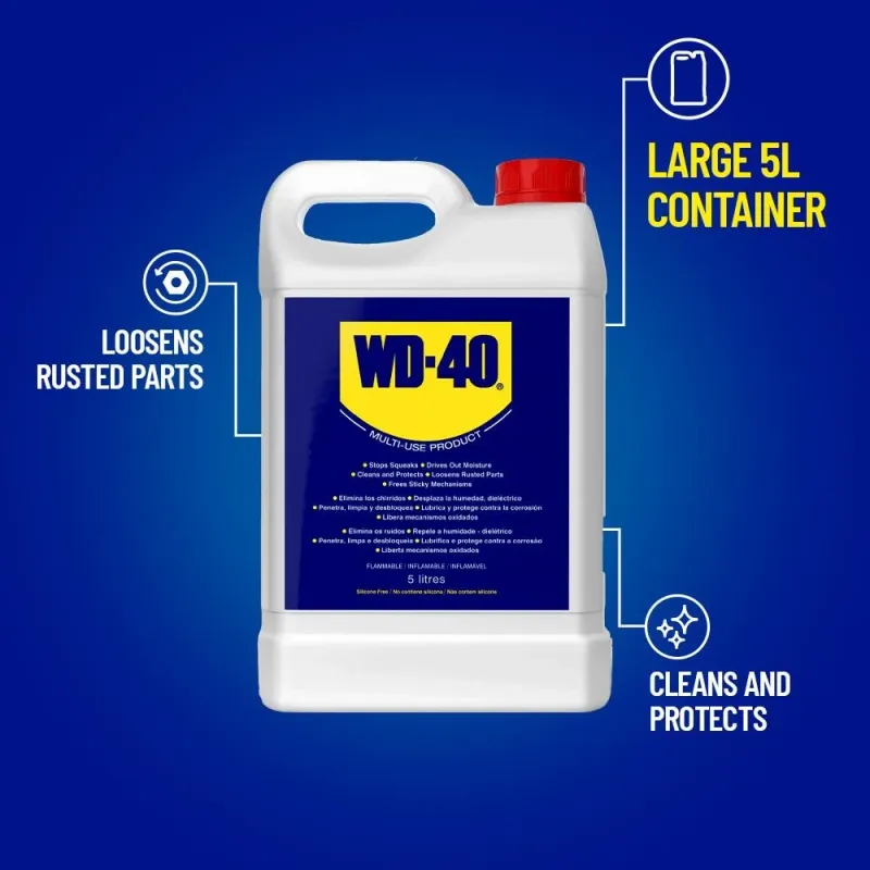 WD-40 Multifunzione – Tanica 5L con Dosatore Omaggio
