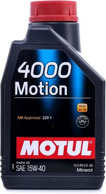 Olio Motore Motul 4000 Motion 15W50 – 1 Litro, 100% Minerale Olio Motore Motul 4000 Motion 15W50 – 1 Litro, 100% Minerale