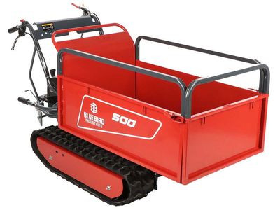 Blue Bird Carrier 500 – Motocarriola Cingolata Estendibile | Portata 500 kg Blue Bird Carrier 500 – Motocarriola Cingolata Estendibile | Portata 500 kg