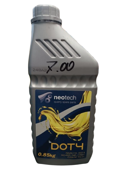 Neotech DOT4 – Fluido Freni 0.85 kg Neotech DOT4 – Fluido Freni 0.85 kg