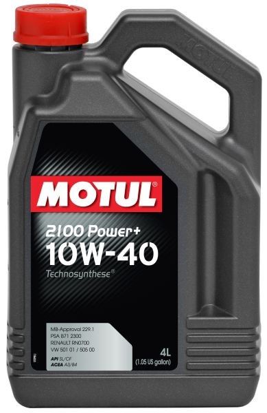 Motul 2100 POWER+ 10w-40 – 4 litri Motul 2100 POWER+ 10w-40 – 4 litri