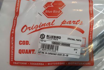 Supporto astine per abbacchiatore EGEO 23-50 – Originale Blue Bird