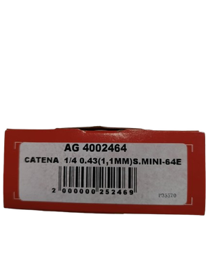 Catena 1/4 0-43 (1,1 mm) S.MINI - 64E