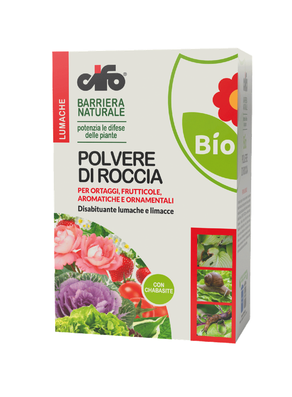 Polvere di Roccia - Disabituante Lumache e Limacce - CIFO - 1,2kg