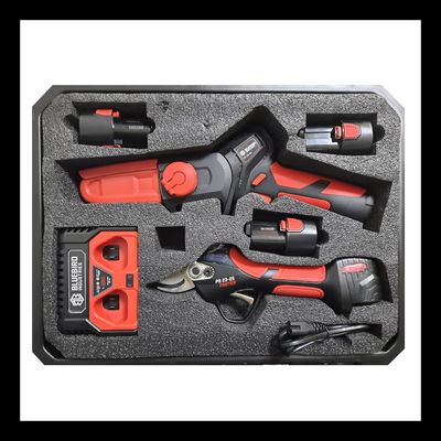 Kit Blue Bird PS 23-25 FASTER + CS 22-04 – Forbice e Potatore a batteria con 3 batterie