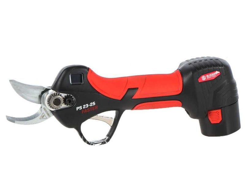 Forbice elettrica da potatura Blue Bird PS 23-25 FASTER – 2× 12.6V 2,5 Ah + guanti antitaglio in omaggio