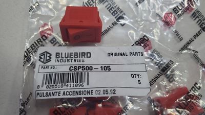 Pulsante Accensione 02.05.92 per motosega Blue Bird CSP500, CSP550, CSP270T, CSP280T, CSP410– Originale Blue Bird