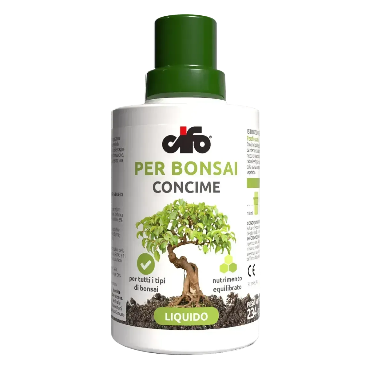 Concime Liquido per Bonsai CIFO – Nutrizione Completa per Bonsai da Interno ed Esterno