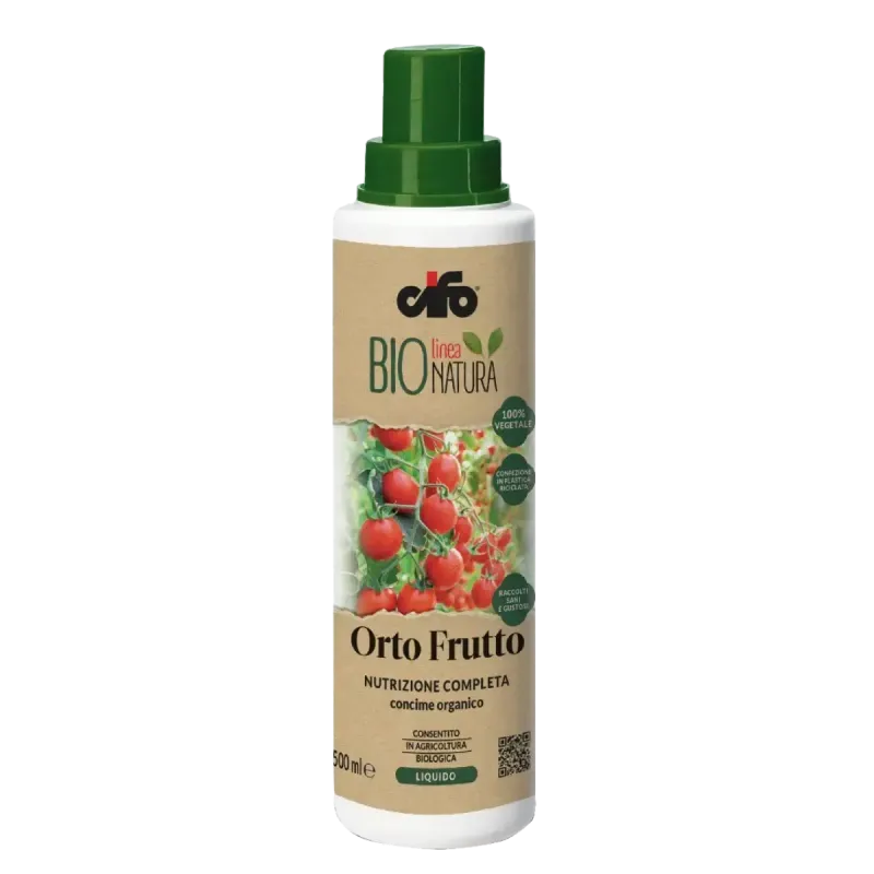 Concime liquido Orto Frutto BIO NATURA CIFO – 500 ml