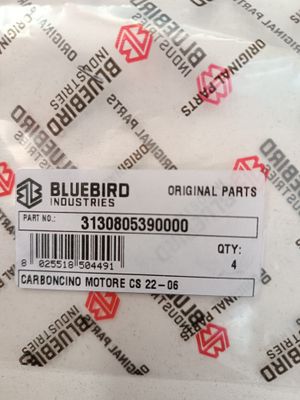 Carboncino Motore CS 22-06 - Ricambio Originale Blue Bird