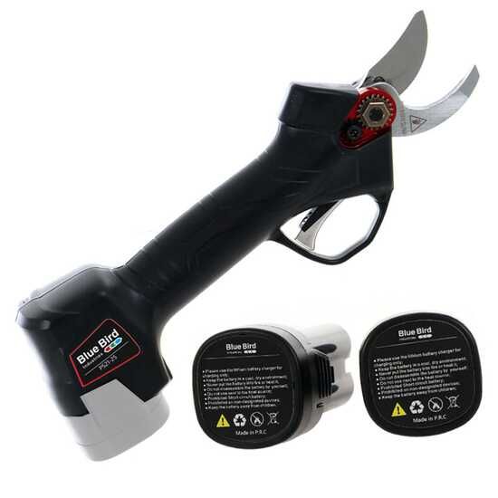 Forbice Elettrica a Batteria Blue Bird PS 21-25 + guanti antitaglio in omaggio Forbice Elettrica a Batteria Blue Bird PS 21-25 + guanti antitaglio in omaggio