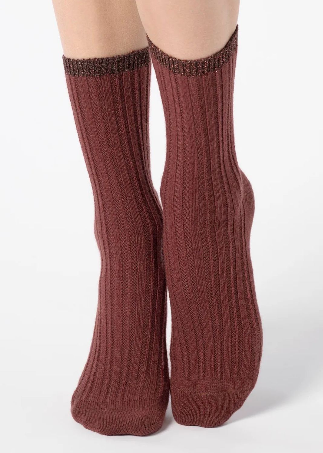 Calzino in lana e cotone