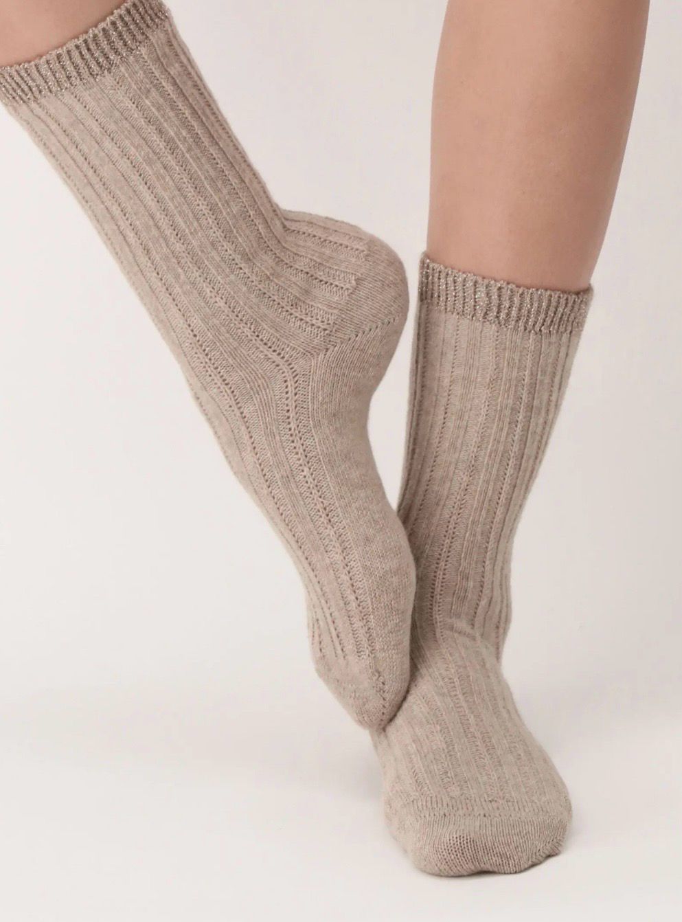 Calzino in lana e cotone