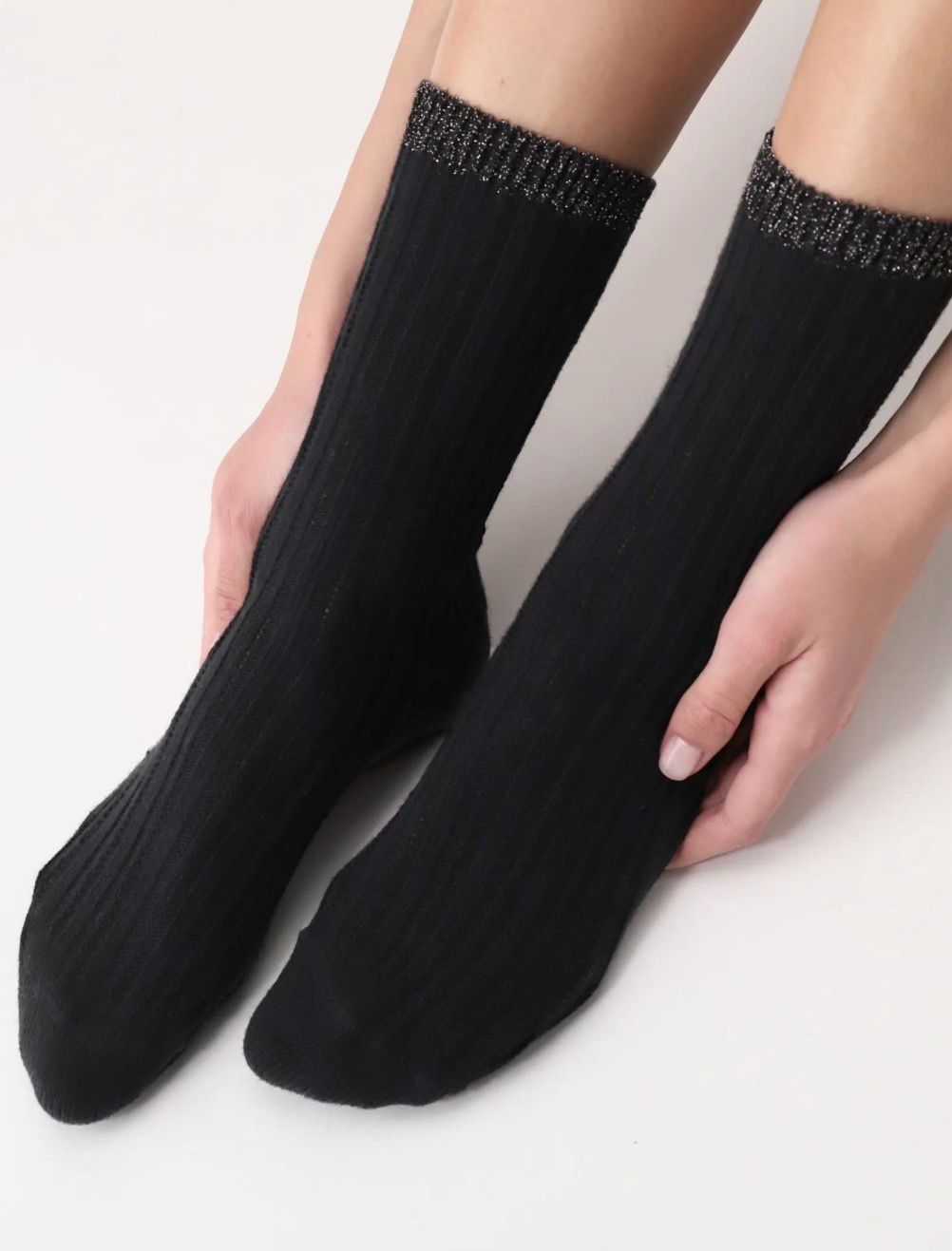 Calzino in lana e cotone