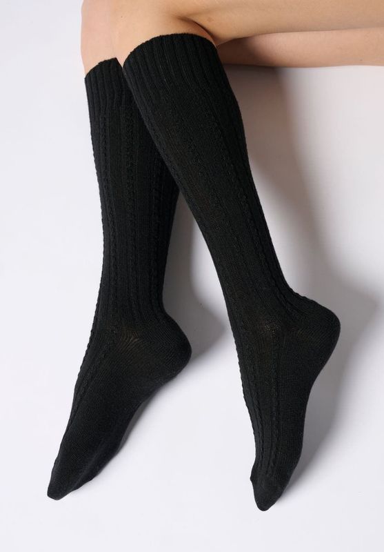 Gambaletto coprente in lana e cashmere