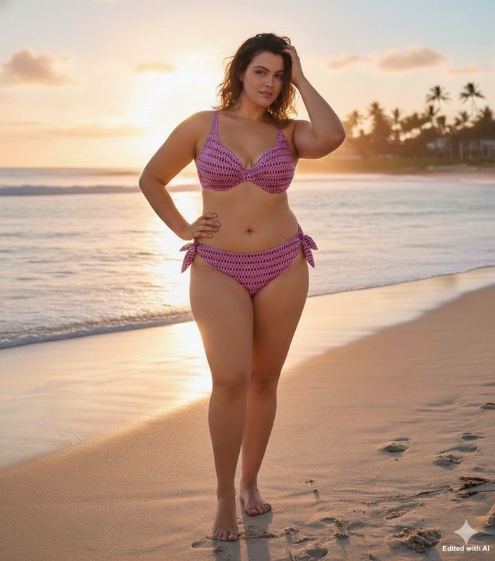 Bikini a fantasia geometrica