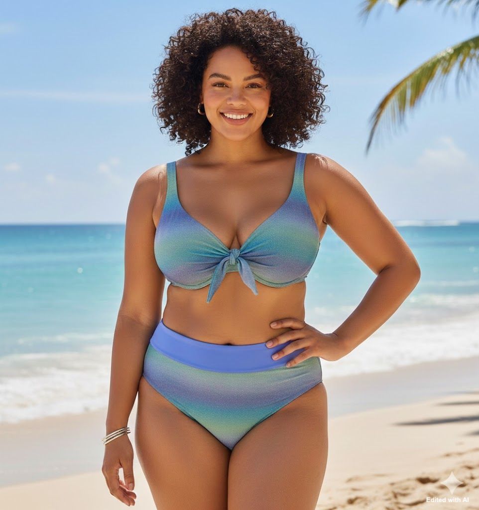 Bikini a sfumature oceaniche Bikini a sfumature oceaniche