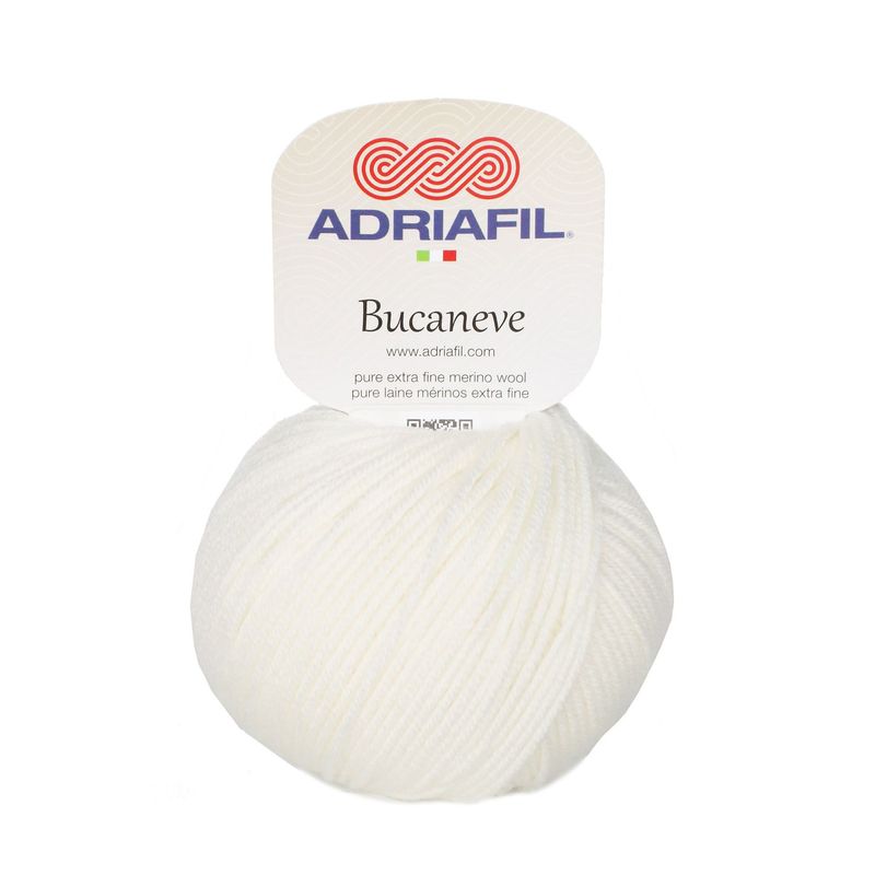 Adriafil Bucaneve - Filato in Pura Lana Merino Extra Fine