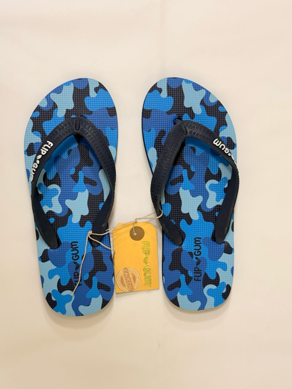 Infradito Mimetiche Blu Ocean in Gomma Naturale e Caucciù