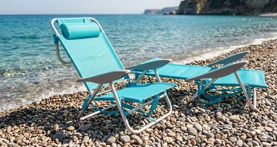Spiaggina Pieghevole in Alluminio