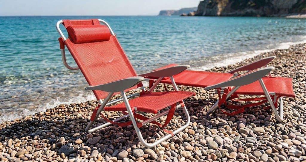 Spiaggina Pieghevole in Alluminio
