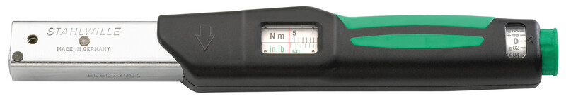 Clé dynamométrique MANOSKOP® à attachement pour embouts réf. 730N - Taille 2 - 9x12